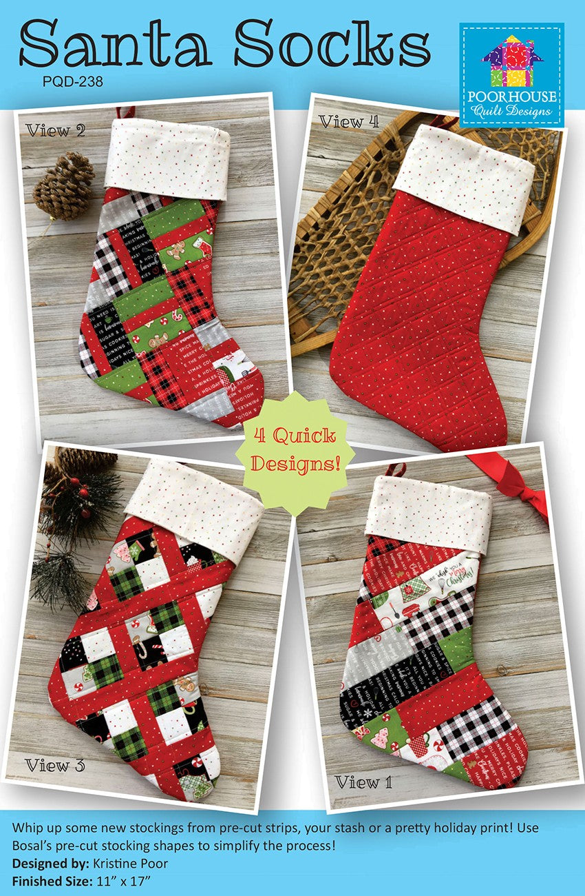 Santa Socks # PQD-238
