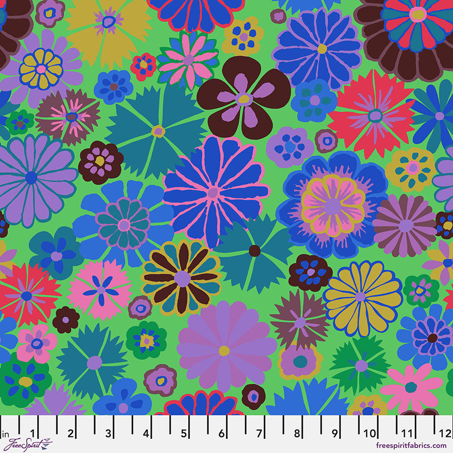 Folk Flower - Blue || August 2024