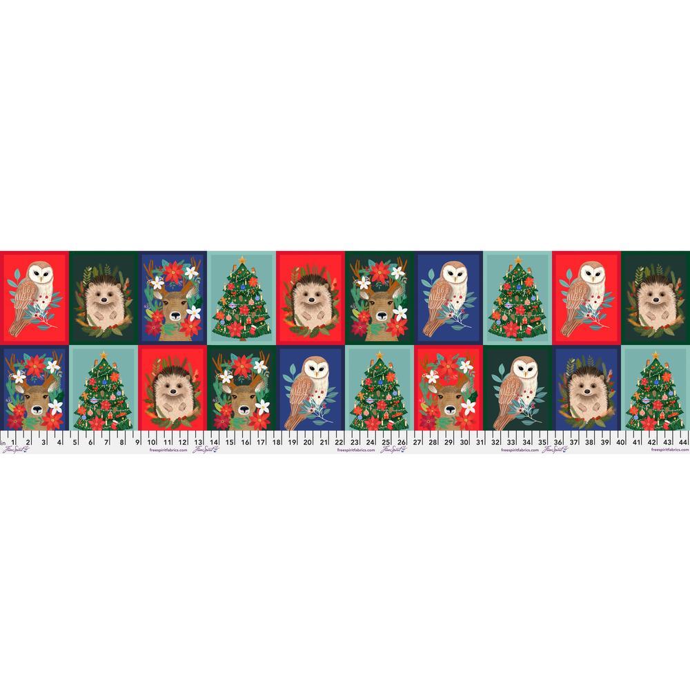 PWMC092.XMULTI Cabin Friends - Multi || Christmas Cabin