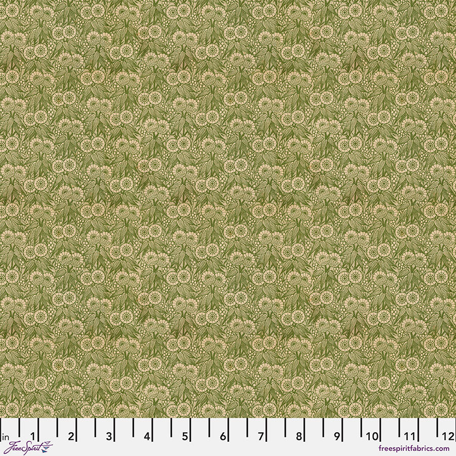 PWTH268.GREEN Green Tiny Print - Green || Tim Holtz Palette Green