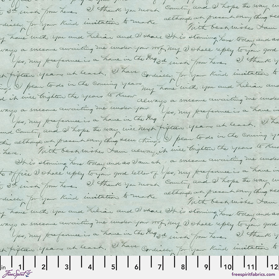 PWTH284.BLUE Blue Script - Blue || Tim Holtz Palette Blue