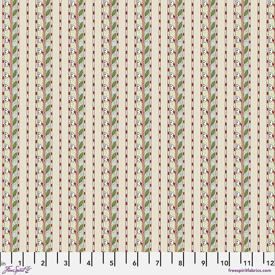Daffodil Stripe - Ivory || Bedford Park