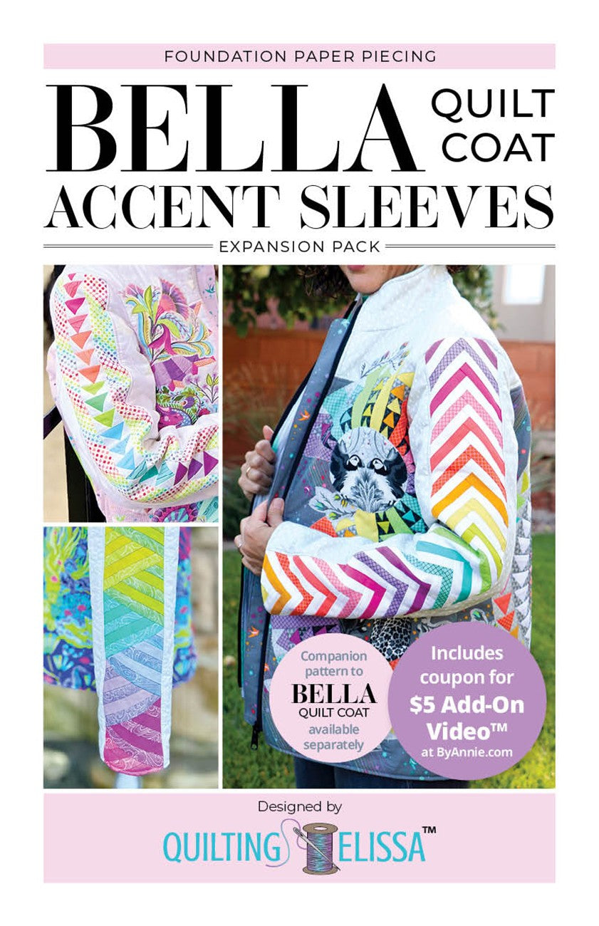 Bella Accent Sleeves - FPP Expansion Pack (for Bella Quilted Coat) # QE103