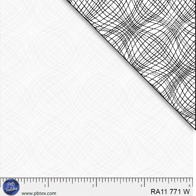 RA11 771W Ramblings White on White Curvy Lines