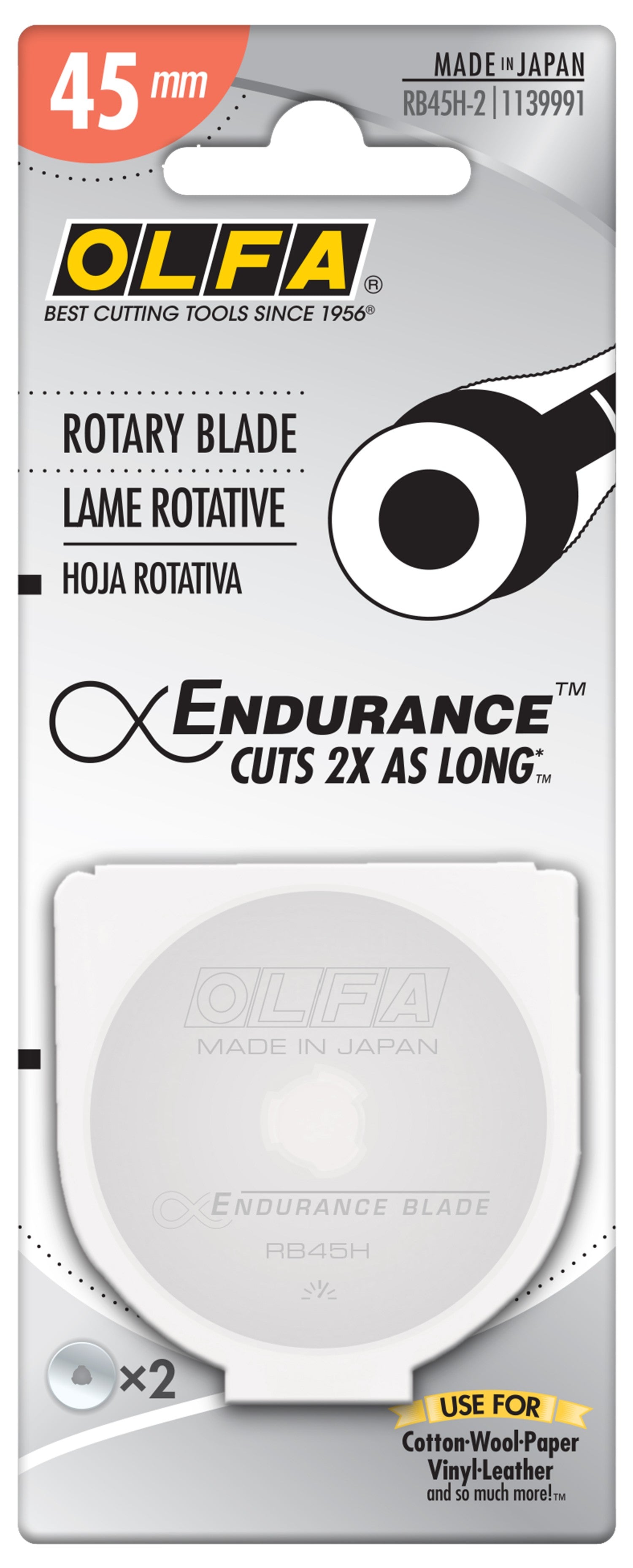 Endurance Rotary Replacement Blade # RB45H-2
