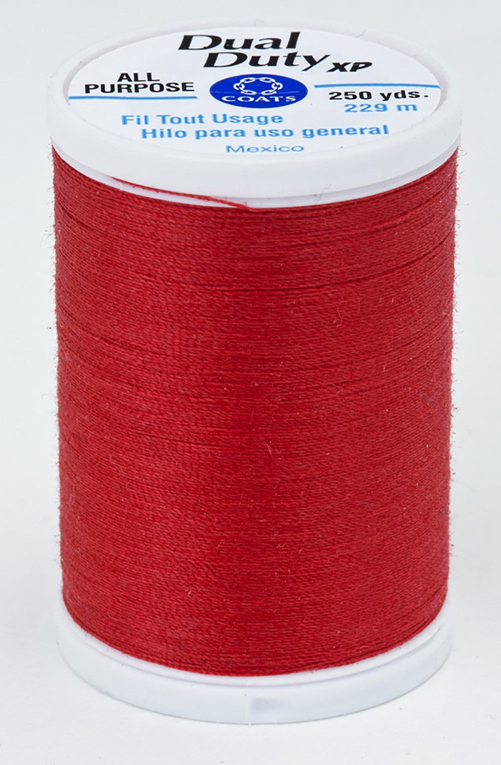 Dual Duty XP Polyester Thread 250yds Atom Red