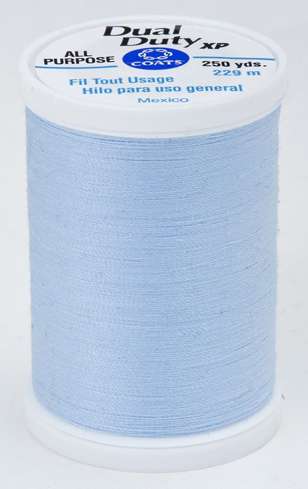 Dual Duty XP Polyester Thread 250yds Icy Blue