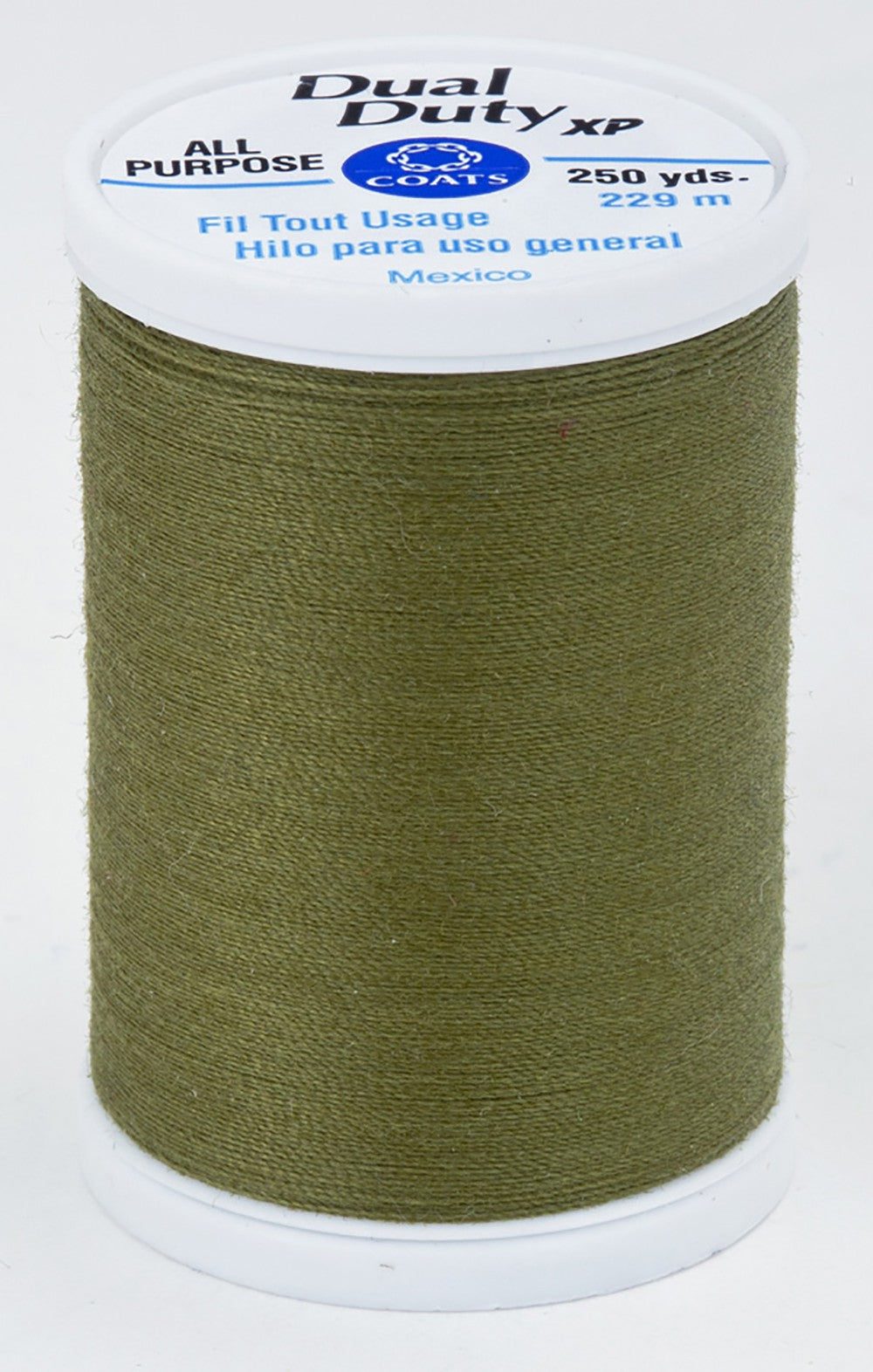 Dual Duty XP Polyester Thread 250yds Olive