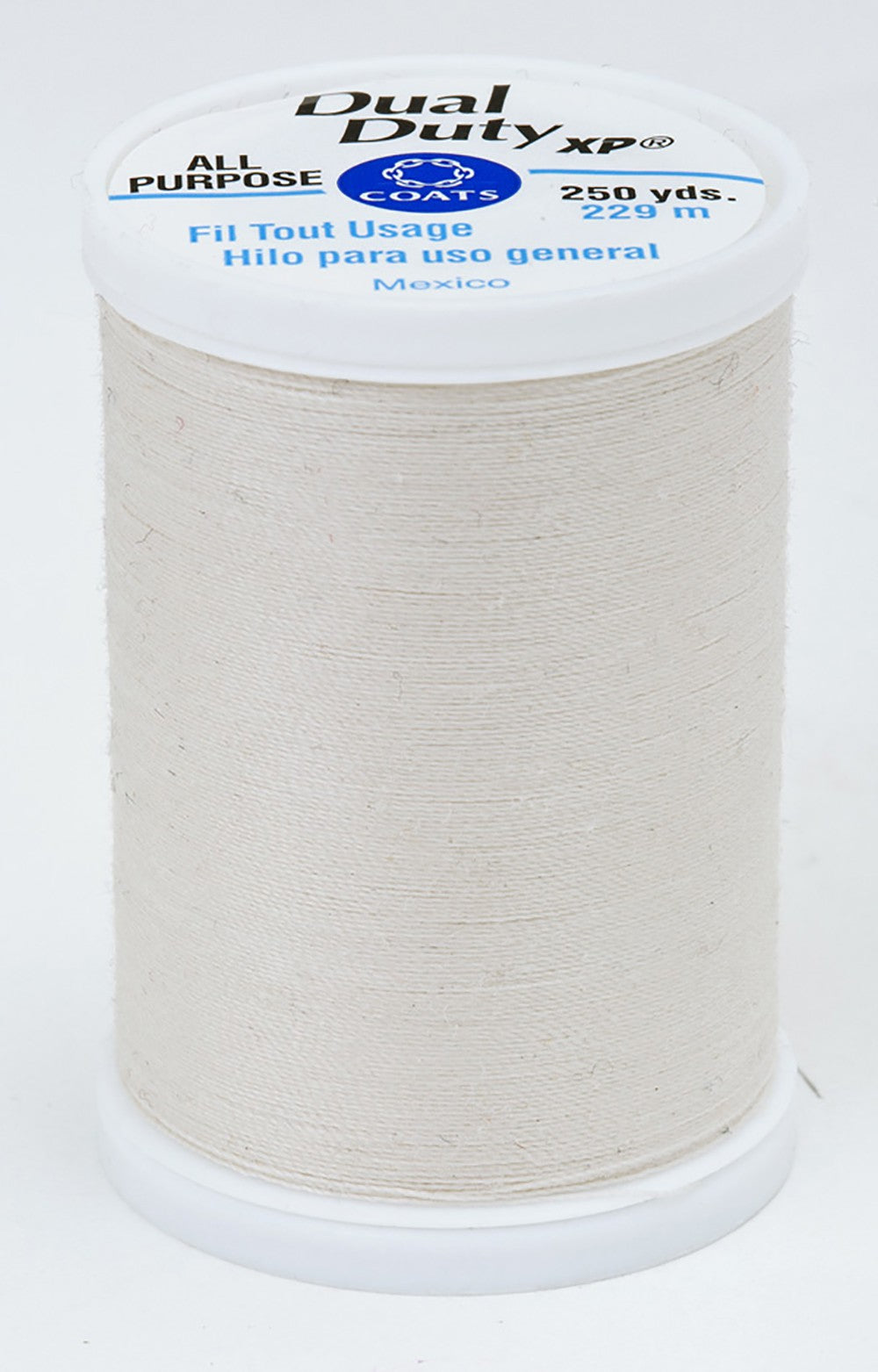Dual Duty XP Polyester Thread 250yds Natural