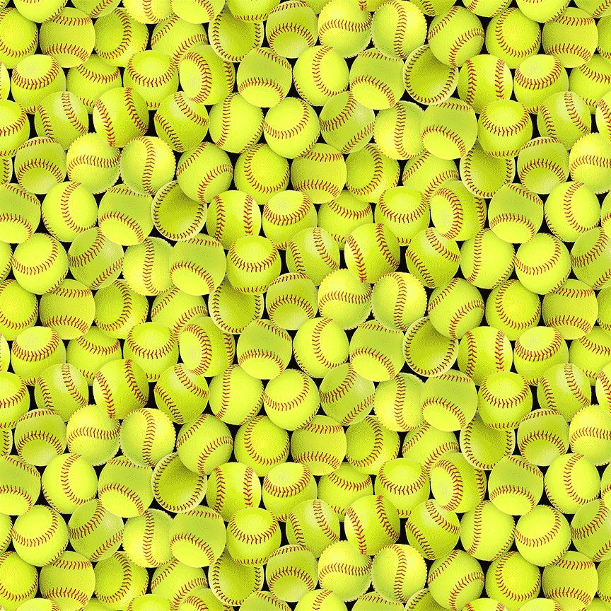 PACKED SOFTBALL SPORT-CD3632-YELLOW