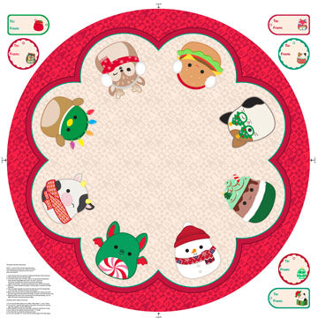 SQ1047-10 || Squish the Season || TreeSkirt Panel