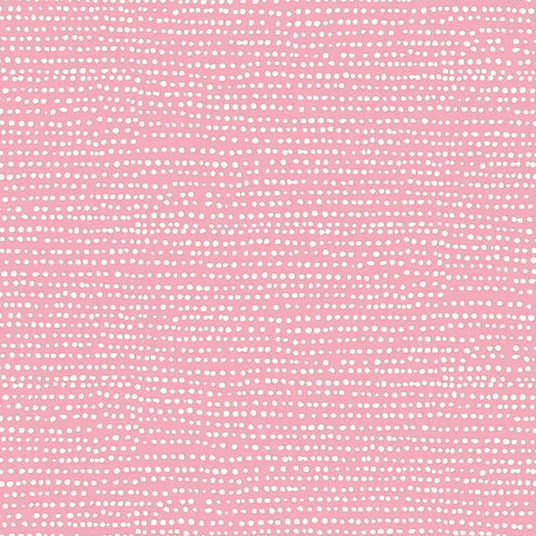 Pink background with white textured dots