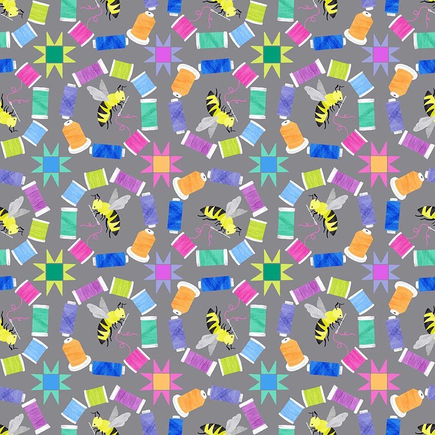 QUILTING BEE STELLA-DPJ3353-LIMESTONE