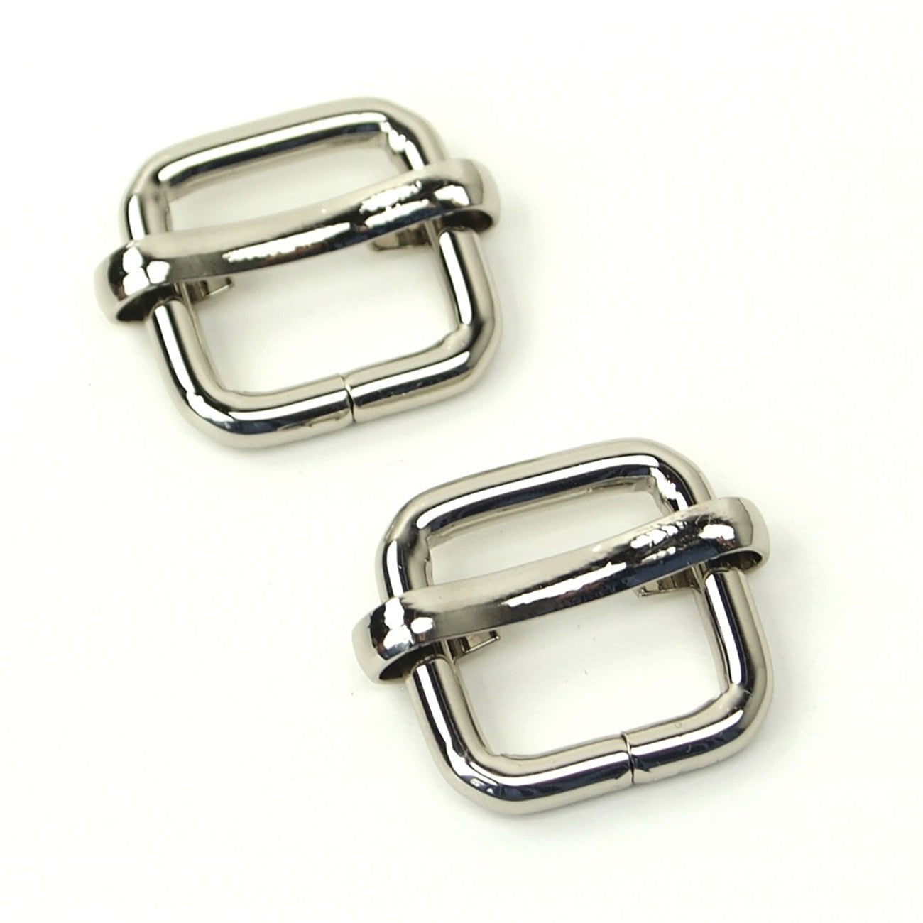 STS123S Two Slider Buckles 1/2" Nickel