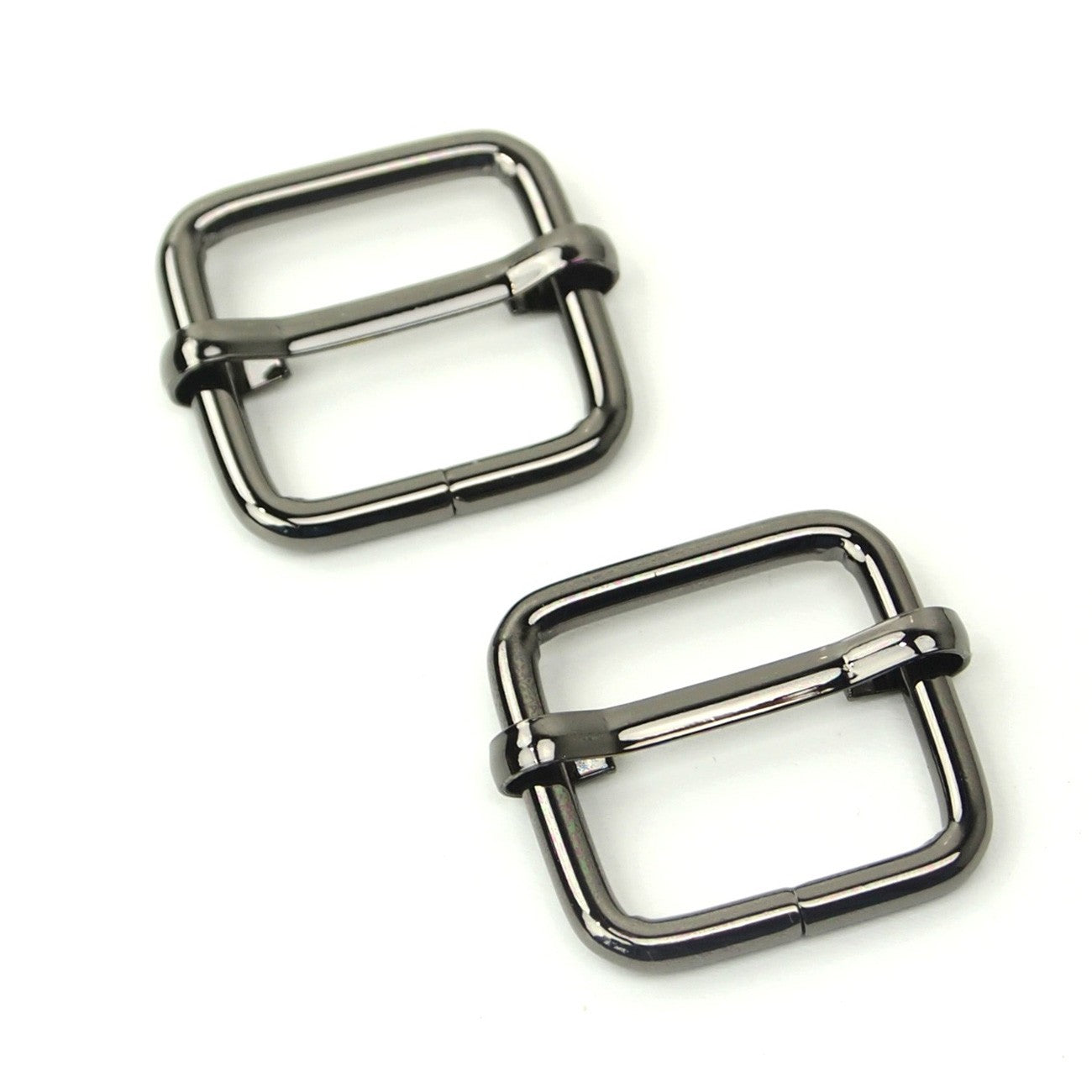 STS124B Two Slider Buckles 3/4" Gunmetal