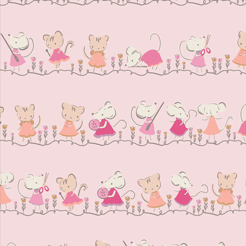 Minikin Friends Blush from Tails & Threads designed by Patty Basemi for AGF