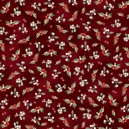 Winter Song | Tossed Holly and Berries | WISO06232DR