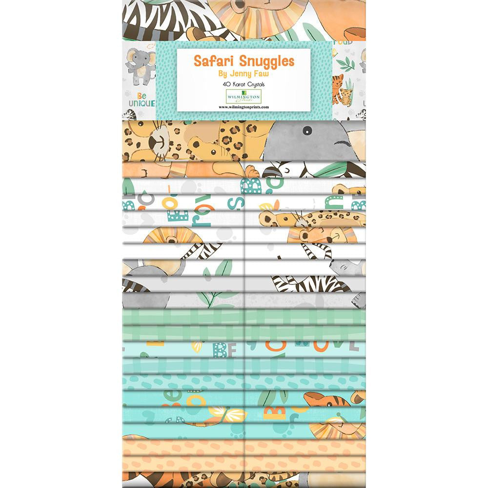 840 885 804 || Safari Snuggles || Fabric Strips 2.5 by 44 inches