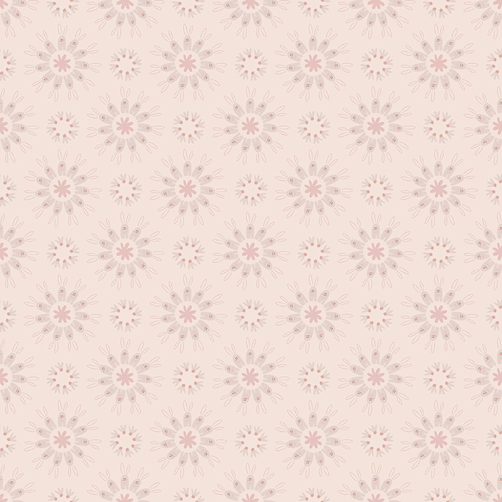 Hunny Bunny - Y3719-132 Pale Pink - Circle