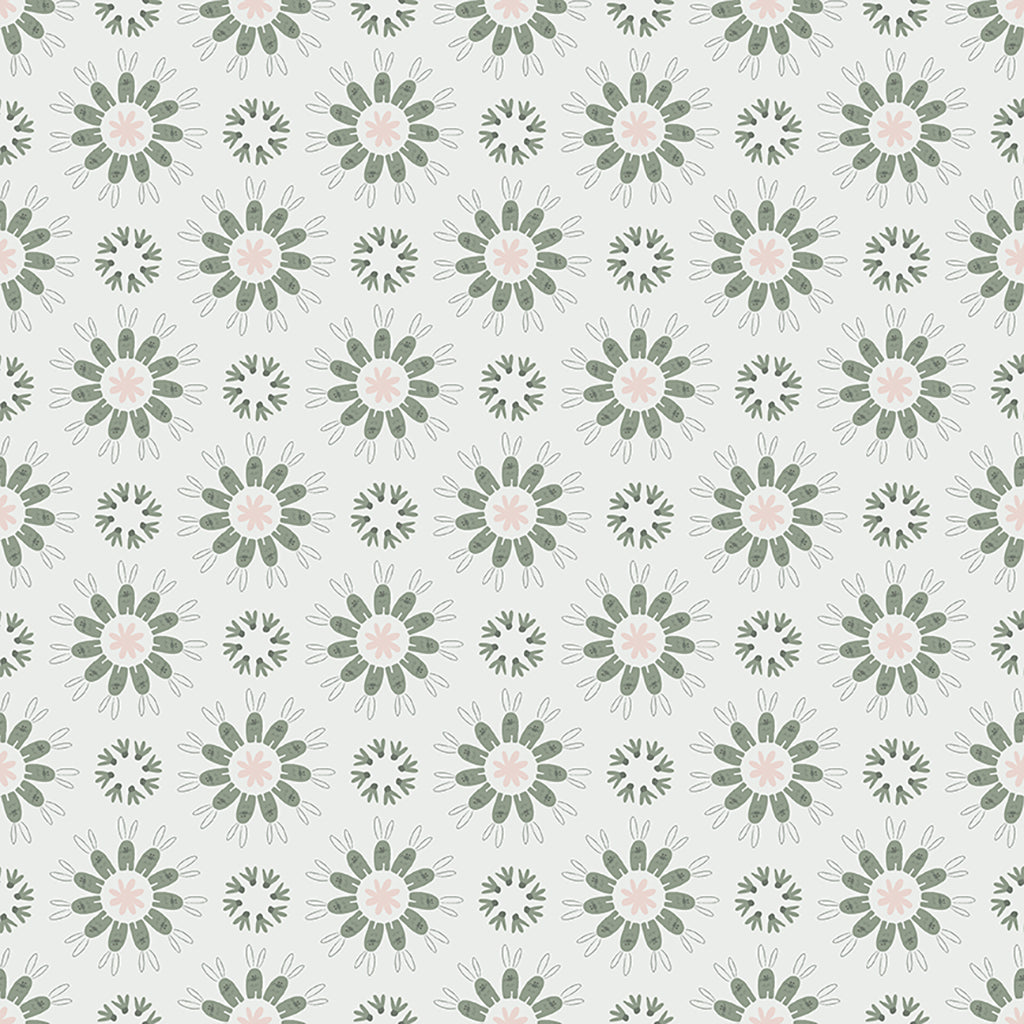 Hunny Bunny - Y3719-134 Pale Sage - Circle