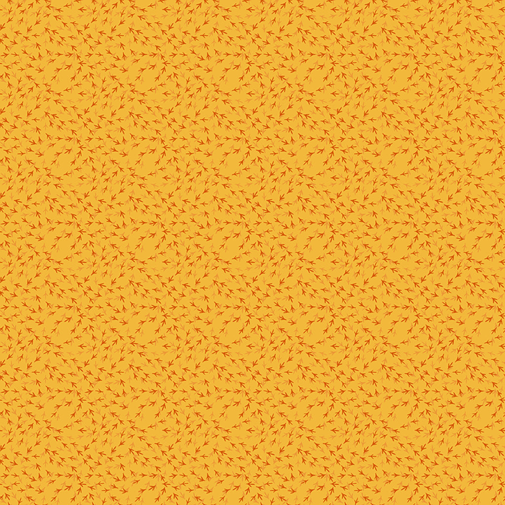 Cluck Cluck Bloom - Y3796-68 Gold - Chicken Tracks