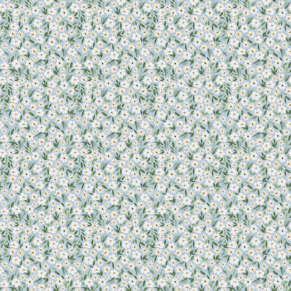 Violetta - Y4322-87 Light Denim - Daisies