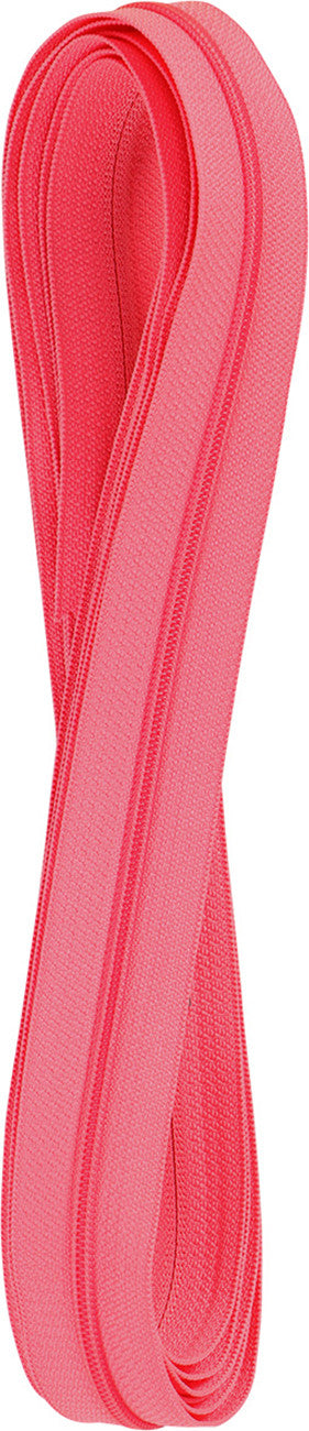 4 Yards - Zipper by the Yard - Coral