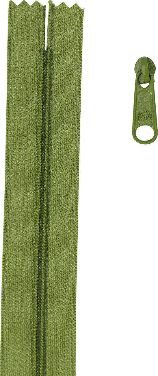 4 Yards - Zipper by the Yard - Olive