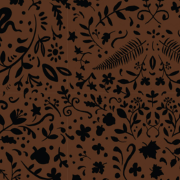 49240104-03||Crafted Cabin||Wood Stencil Carvings - Brown