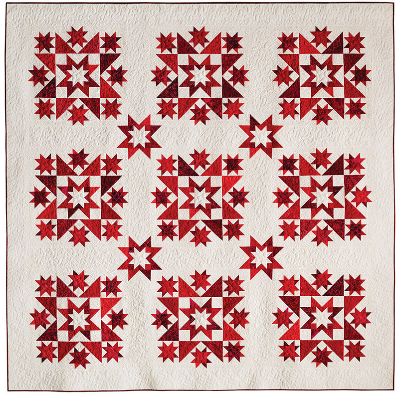 Red, White & Blue Star Quilts | 16 Striking Patriotic & 2-Color Patterns | Judy Martin
