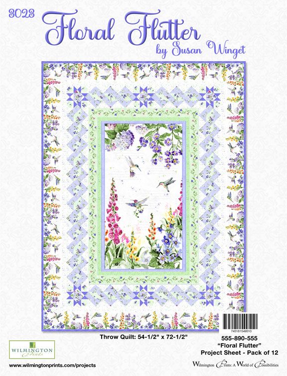 Floral Flutter Quilt Kit