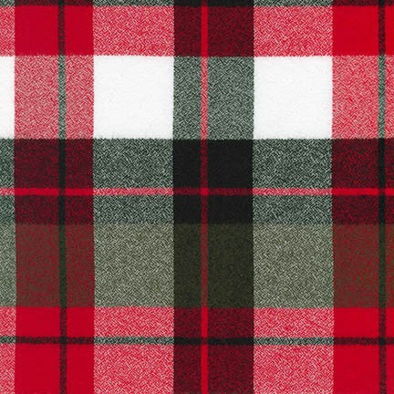 SRKF-17607-3 RED Mammoth Flannel