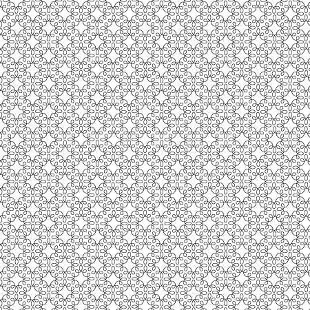 1063-09 White/Black Filagree Geo