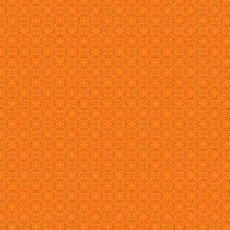 1063-34 Orange Filagree Geo