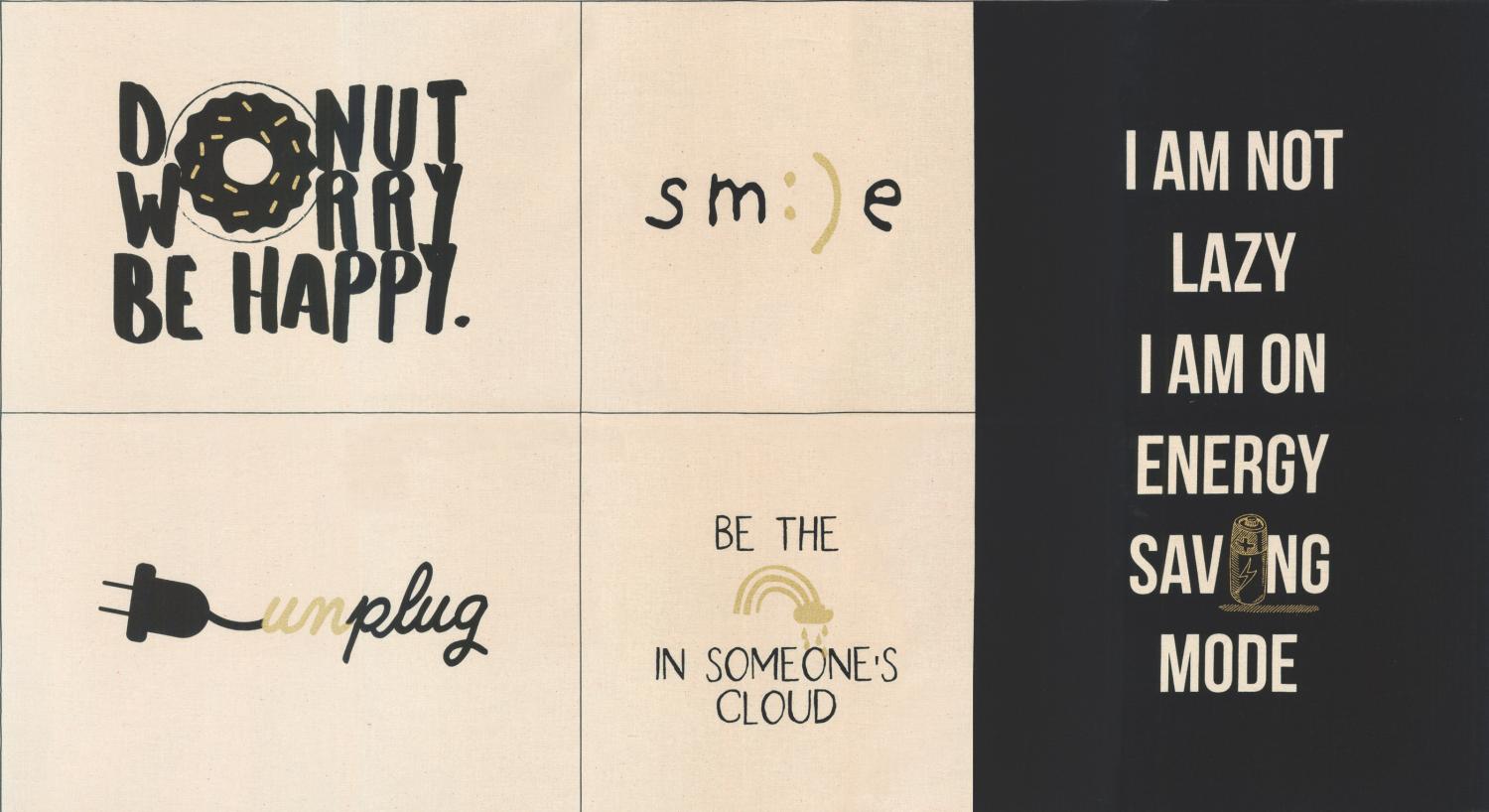 1804 11CVM Think Ink Canvas  Natural Black - 24" Panel