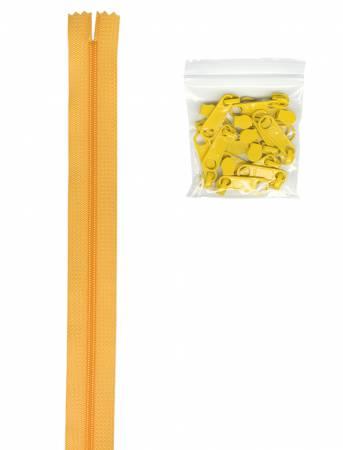 4 Yards - Zipper by the Yard - Buttercup