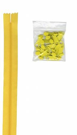 4 Yards - Zipper by the Yard - Dandelion
