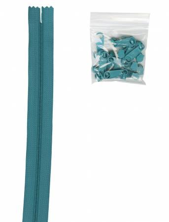 4 Yards - Zipper by the Yard - Emerald
