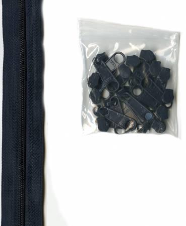 4 Yards - Zipper by the Yard - Navy