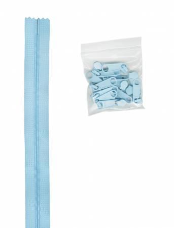 4 Yards - Zipper by the Yard - Robin Egg