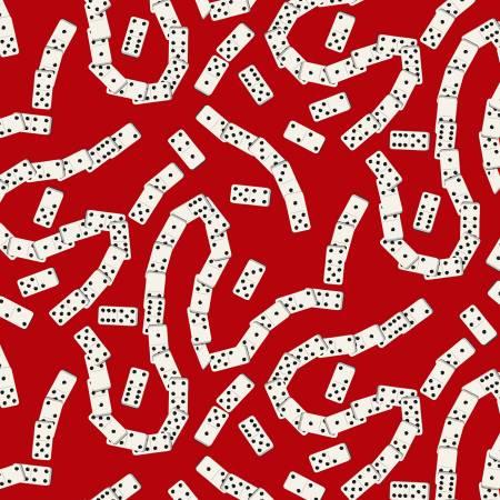 53777-2 Red Dominoes
