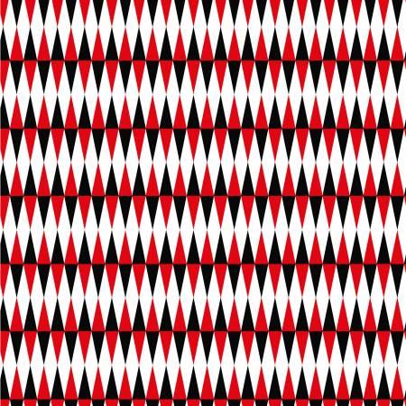 53779-2 Red Backgammon Geo