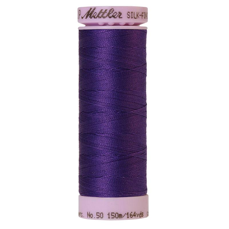 9105 0030 Silk Finish 50wt - 164 yd Iris Blue