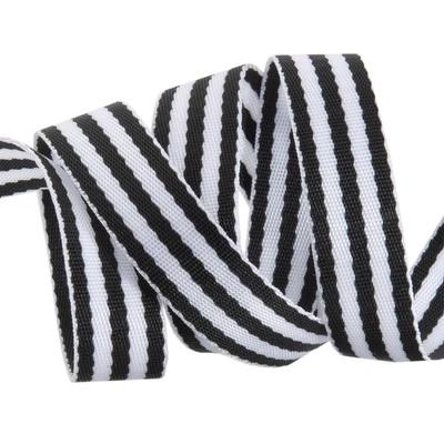Black And White 1in - Tula Pink Webbing - By the Yard