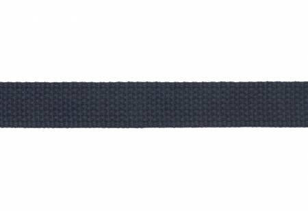 Cotton Webbing 1in Navy