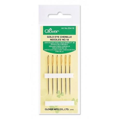 Eye Chenille Needles Gold #18