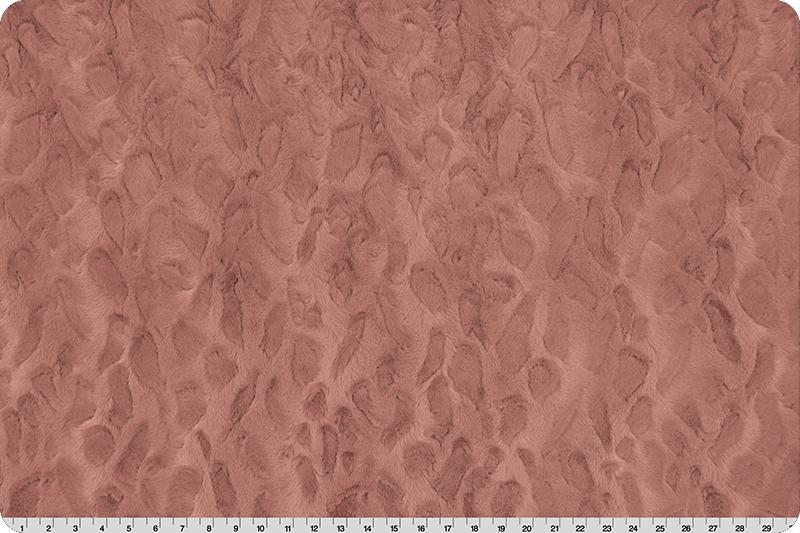 LCTUSCANY DESERT ROSE Luxe Cuddle Tuscany Desert Rose 1 Yard Cut