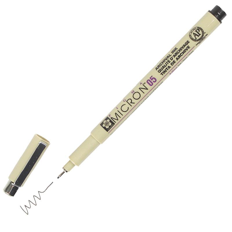 Pigma Micron 05 Pen .45mm Blac