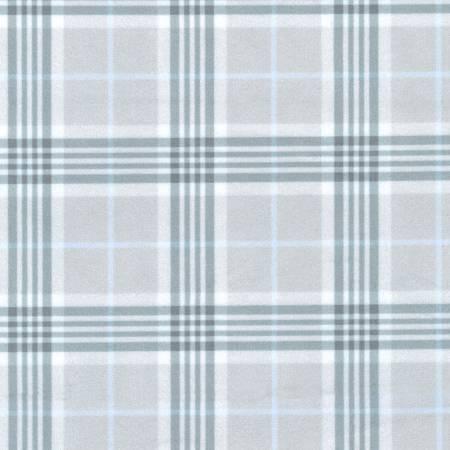 SRKDY-21794-412 Plaid Dove on Minky