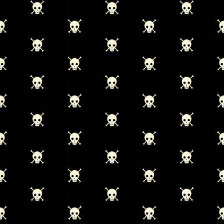 STELLA-DFG2458-BLACK Black Skull & Bones
